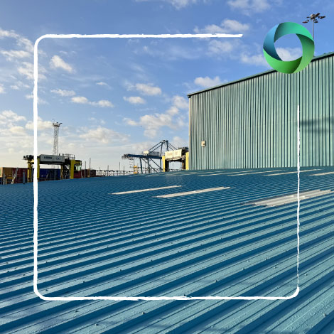 LCT Engineering Workshop Roof Replacement, Tilbury Docks