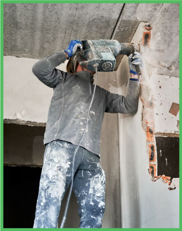 Demolition process details