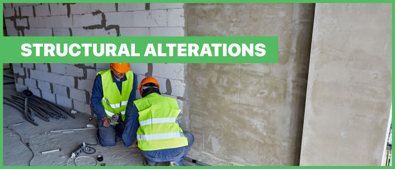 Structural alterations services overview